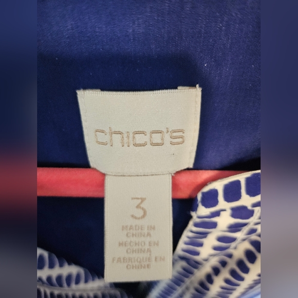 Polka dot Chicos top - Picture 2 of 3